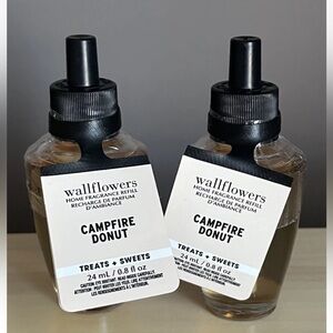 New Two White Barn Bath Body Works Campfire Donut Wallflowers Refills
